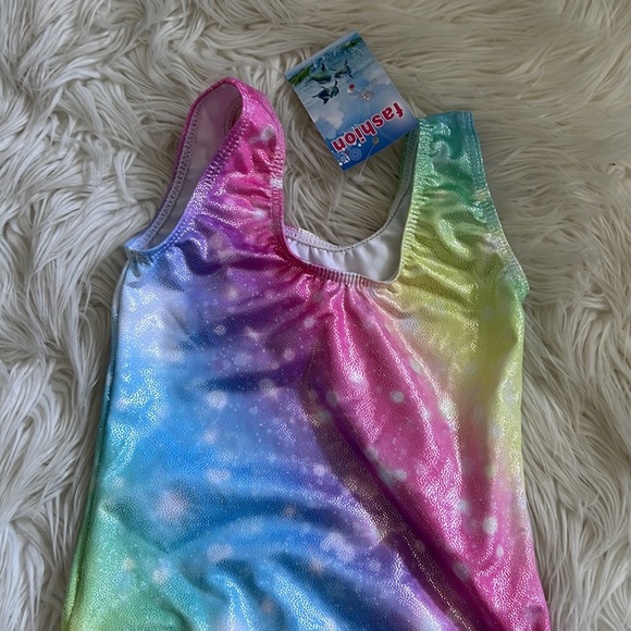 Swimsuit Unicorn baby girls Size 3T - Picture 3 of 5